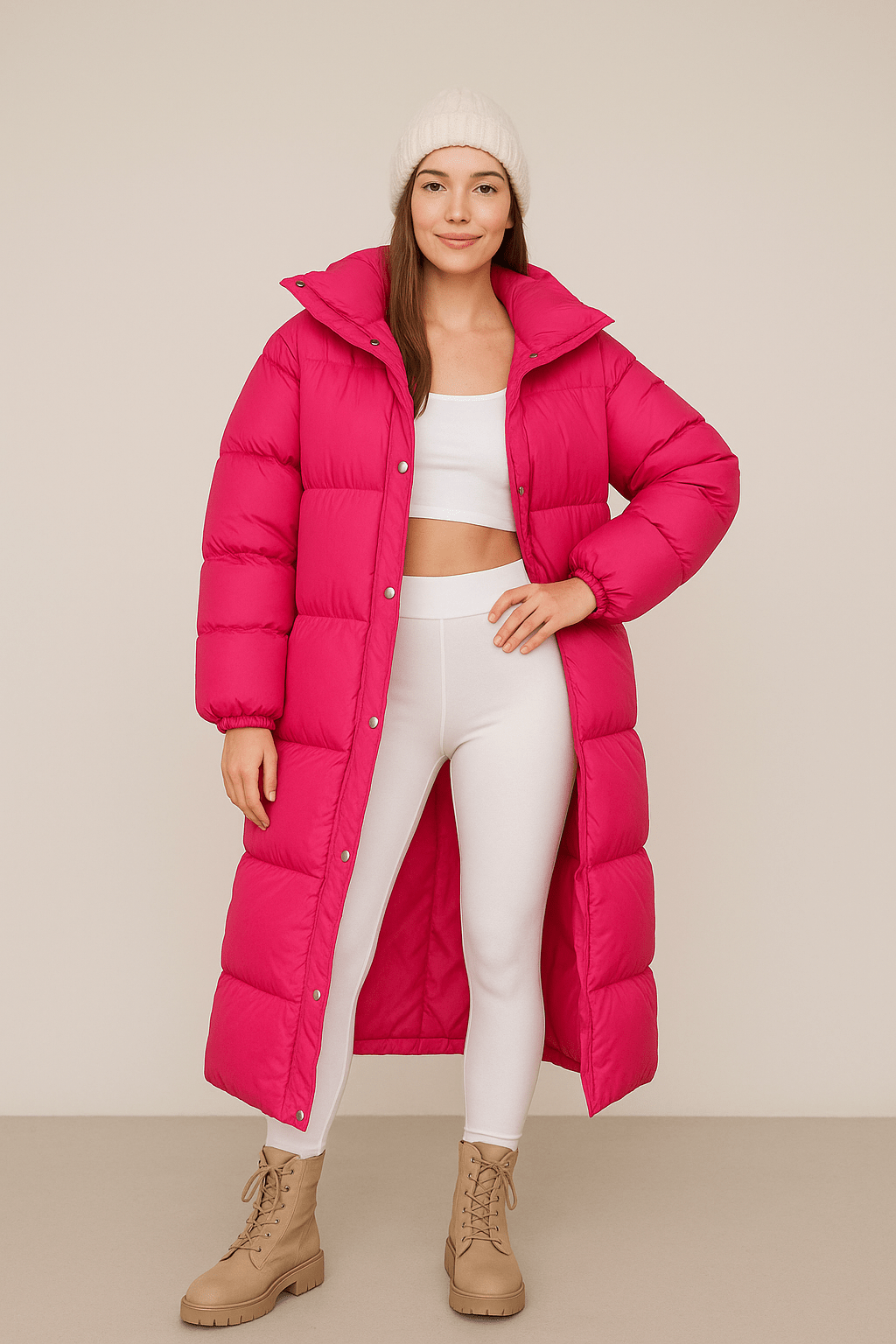 Ashford | Sigrid – Women’s Quilted Oversized Puffer Trench Coat with Hood - Ashford London Clothing
