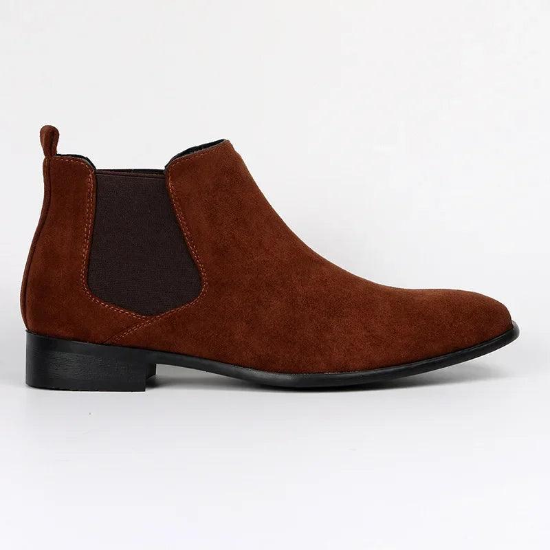 Ashford | Sindre – Men’s Faux Suede Chelsea Boots with Cushioned Insole & Classic Fit - Ashford London Clothing