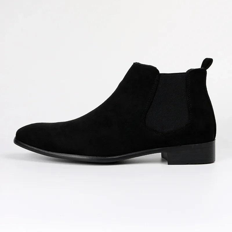 Ashford | Sindre – Men’s Faux Suede Chelsea Boots with Cushioned Insole & Classic Fit - Ashford London Clothing