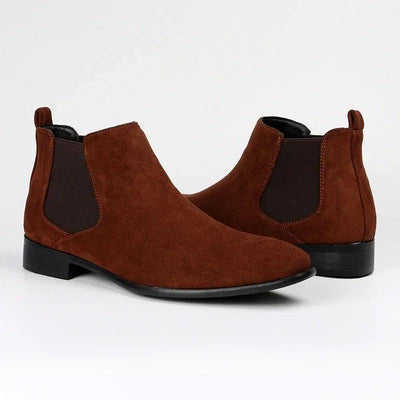 Ashford | Sindre – Men’s Faux Suede Chelsea Boots with Cushioned Insole & Classic Fit - Ashford London Clothing