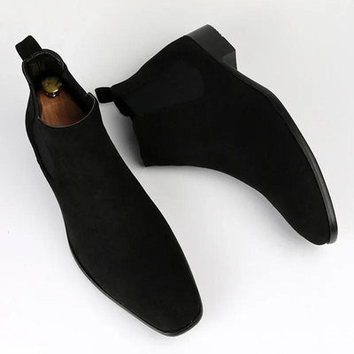 Ashford | Sindre – Men’s Faux Suede Chelsea Boots with Cushioned Insole & Classic Fit - Ashford London Clothing
