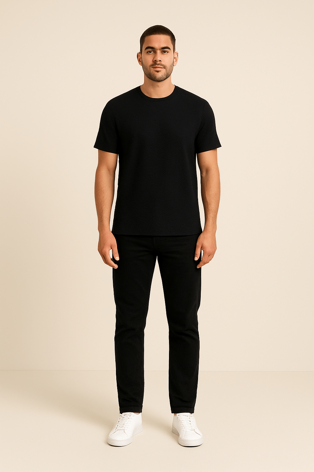 Ashford | Soft Waffle T-Shirt – Lightweight Short Sleeve Comfort Tee - Ashford London Clothing