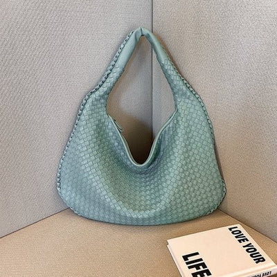 Ashford | Sólveig – Red Woven Shopper Bag for Women - Ashford London Clothing