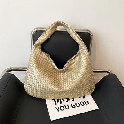 Ashford | Sólveig – Red Woven Shopper Bag for Women - Ashford London Clothing