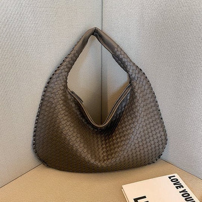Ashford | Sólveig – Red Woven Shopper Bag for Women - Ashford London Clothing