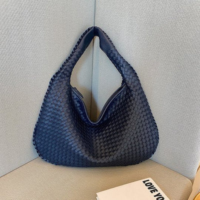 Ashford | Sólveig – Red Woven Shopper Bag for Women - Ashford London Clothing