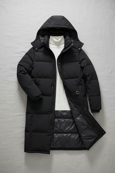 Ashford | Struan – Men’s Quilted Hooded Relaxed Fit Puffer Coat - Ashford London Clothing
