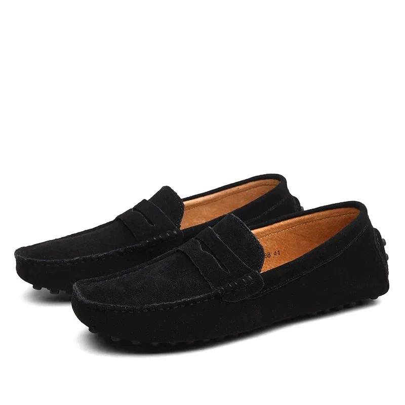 Ashford | Struan – Men's Slip - On Leather Loafers with Modern Fit - Ashford London Clothing