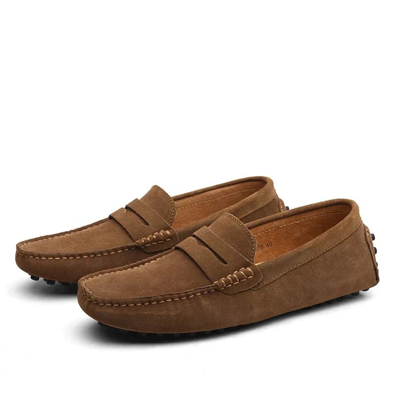 Ashford | Struan – Men's Slip - On Leather Loafers with Modern Fit - Ashford London Clothing