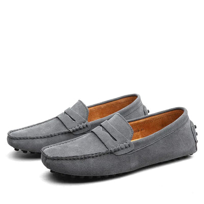 Ashford | Struan – Men's Slip - On Leather Loafers with Modern Fit - Ashford London Clothing