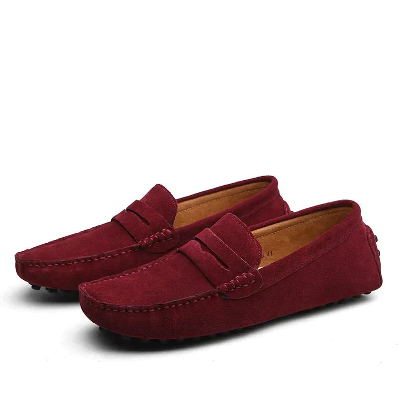 Ashford | Struan – Men's Slip - On Leather Loafers with Modern Fit - Ashford London Clothing