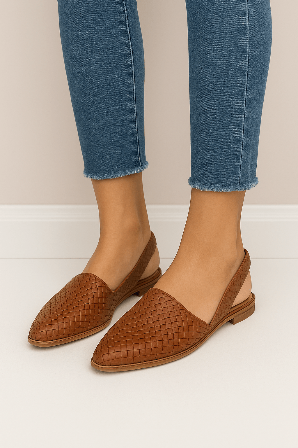 Ashford | Stylish Leather Flats - Ashford London Clothing