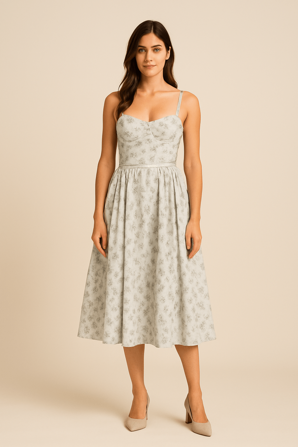Ashford | Summer V Neck Dress - Ashford London Clothing