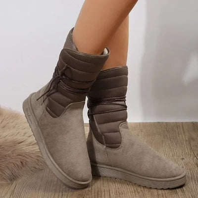 Ashford | Svala – Women’s Lace - Up Boots with Fur Lining - Ashford London Clothing