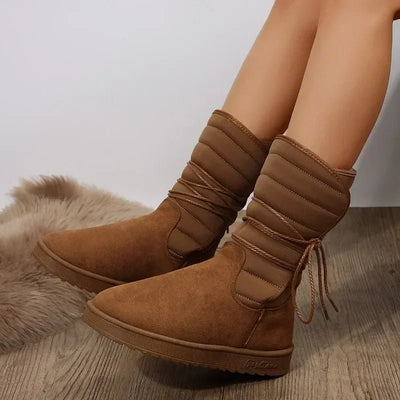 Ashford | Svala – Women’s Lace - Up Boots with Fur Lining - Ashford London Clothing