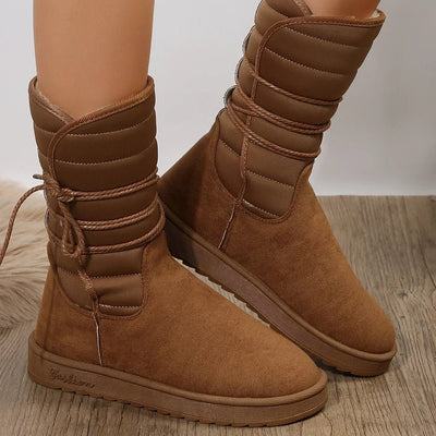 Ashford | Svala – Women’s Lace - Up Boots with Fur Lining - Ashford London Clothing