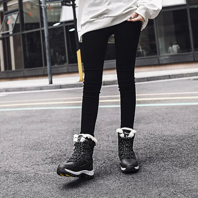 Ashford | Talia – Women’s Cozy Outdoor Lace - Up Boots with Warm Lining - Ashford London Clothing