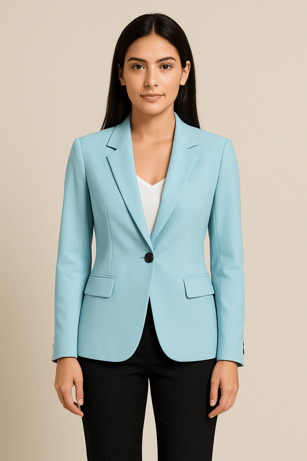 Ashford | The Prestige Tailored Blazer – Single - Breasted – Elegant Officewear – For Women - Ashford London Clothing