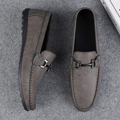 Ashford | Thierry – Men's Leather Slip - On Loafers with Timeless Appeal - Ashford London Clothing