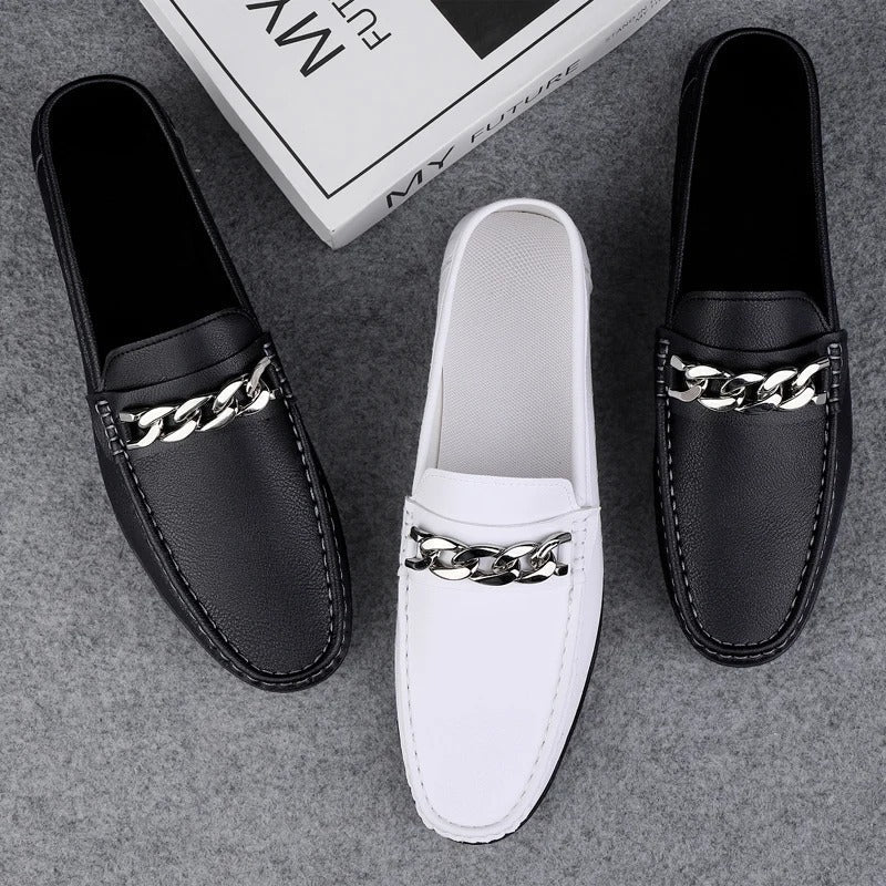 Ashford | Thierry – Men's Leather Slip - On Loafers with Timeless Appeal - Ashford London Clothing