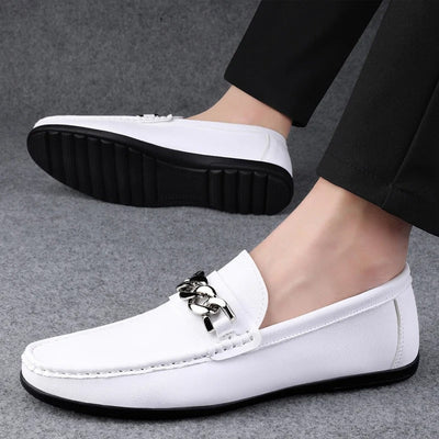 Ashford | Thierry – Men's Leather Slip - On Loafers with Timeless Appeal - Ashford London Clothing