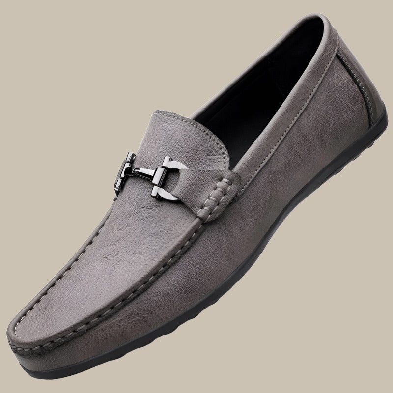 Ashford | Thierry – Men's Leather Slip - On Loafers with Timeless Appeal - Ashford London Clothing