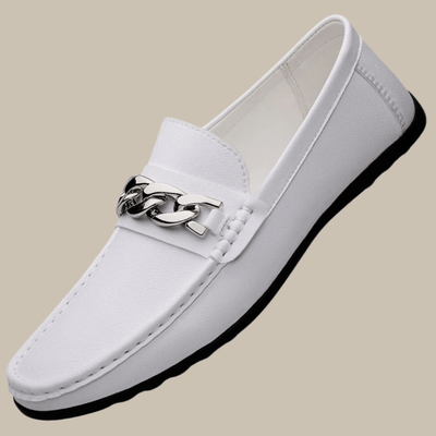 Ashford | Thierry – Men's Leather Slip - On Loafers with Timeless Appeal - Ashford London Clothing