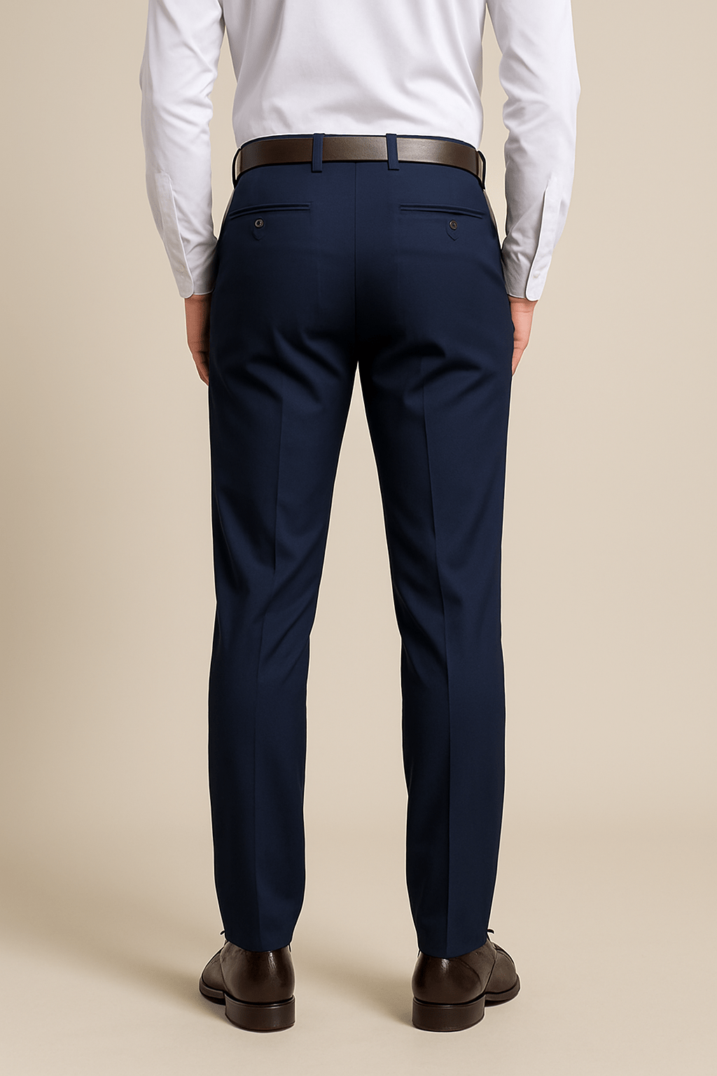 Ashford | Tom Stretchy Formal Trousers – Tailored Fit for Men - Ashford London Clothing