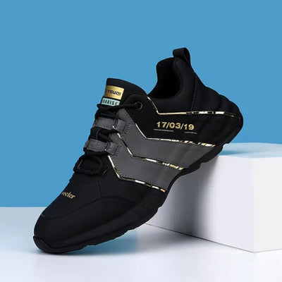 Ashford | Torin – Men’s Athletic Sneakers – Breathable Mesh Lightweight Cushioned Sole Lace - Up Fit - Ashford London Clothing