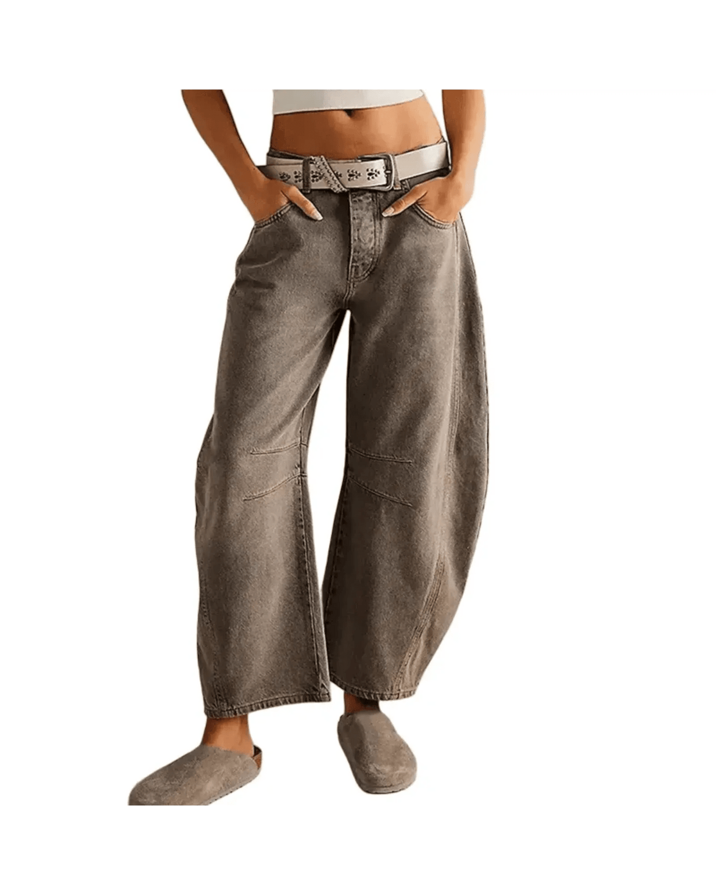 Ashford | Wide Leg High Waist Jeans – Women'S Wide Leg High Waisted Jeans – Elegant Fit, - Ashford London Clothing