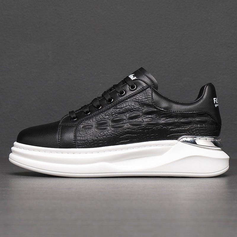 ASHFORD | William Trendy Men’s Sneakers – Unique Textured Design - Ashford London Clothing