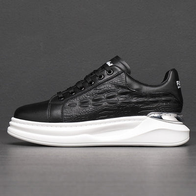 ASHFORD | William Trendy Men’s Sneakers – Unique Textured Design - Ashford London Clothing