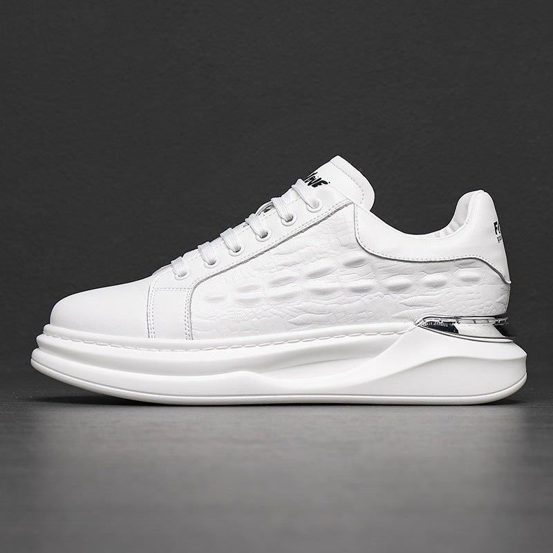 ASHFORD | William Trendy Men’s Sneakers – Unique Textured Design - Ashford London Clothing