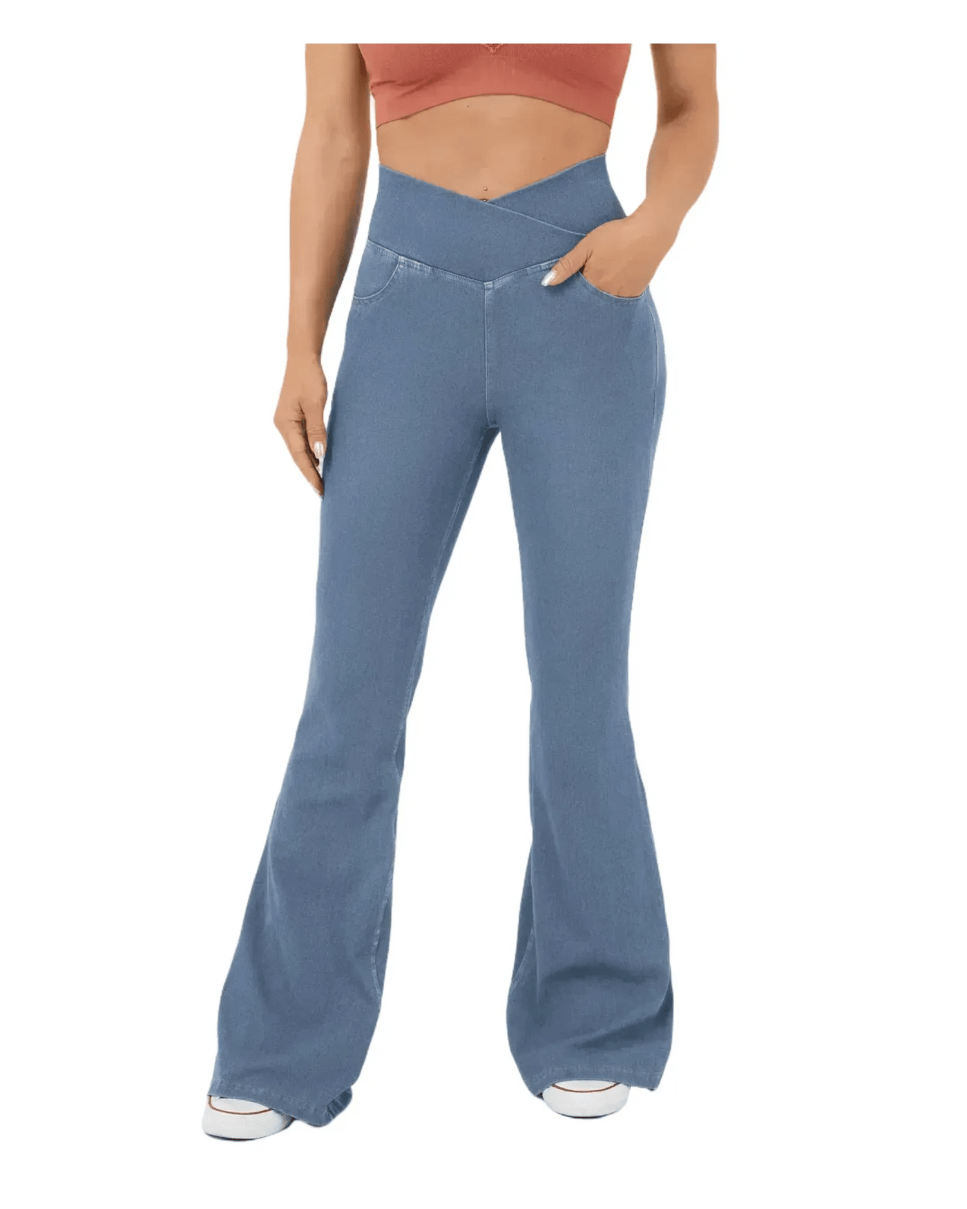 Ashford | Womens Flared Jeans - Ashford London Clothing