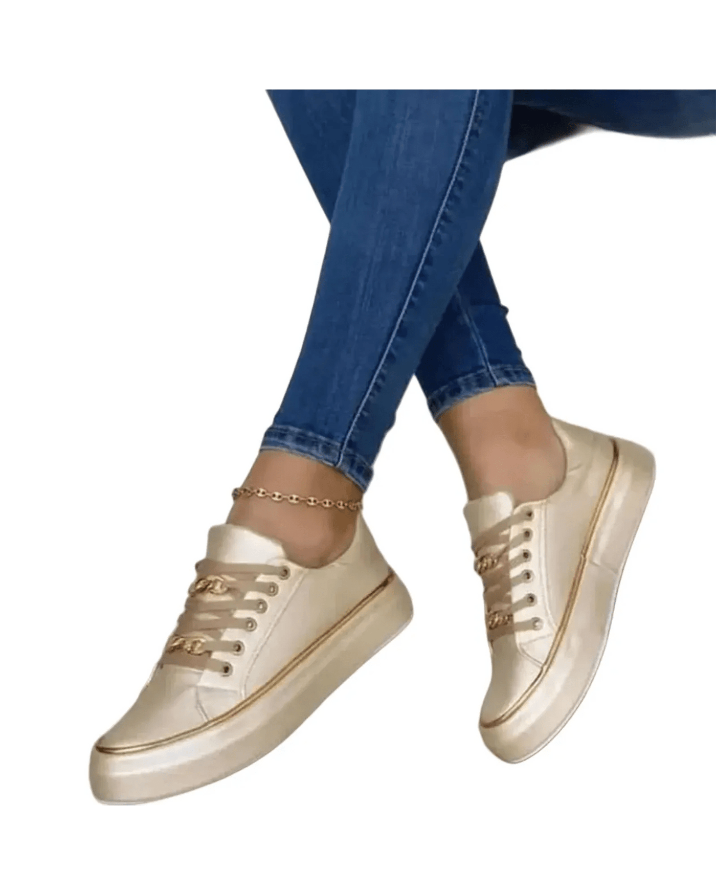 Ashford | Women's Orthopaedic Sneakers – Breathable, Cushioned Zipper Design (cent) - Ashford London Clothing