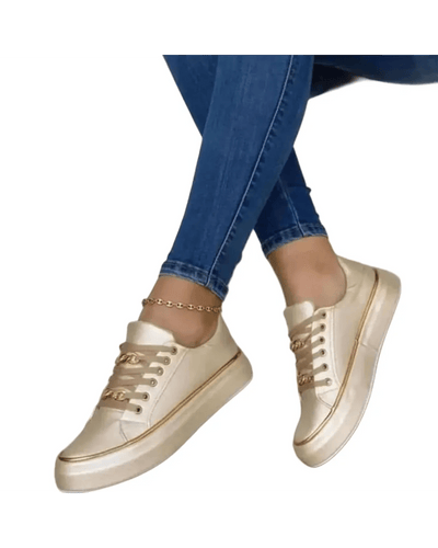 Ashford | Women's Orthopaedic Sneakers – Breathable, Cushioned Zipper Design (cent) - Ashford London Clothing