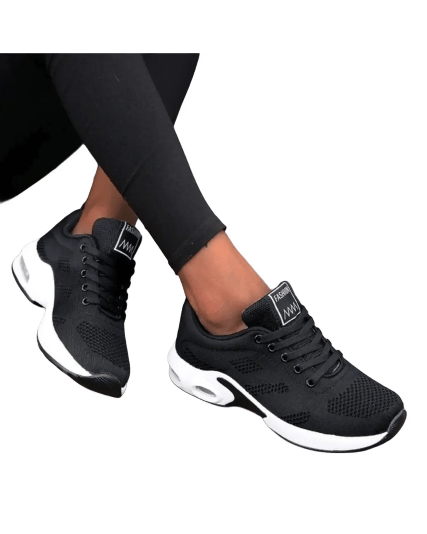 Ashford | Women's Orthopaedic Sneakers – Zipper Mesh Style with Arch Support - Ashford London Clothing