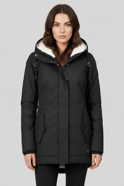 Ashford | Zephyra – Women’s Waterproof Rain Jacket with Hood and Extended Hem - Ashford London Clothing