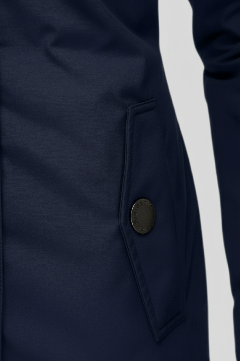 Ashford | Zephyra – Women’s Waterproof Rain Jacket with Hood and Extended Hem - Ashford London Clothing