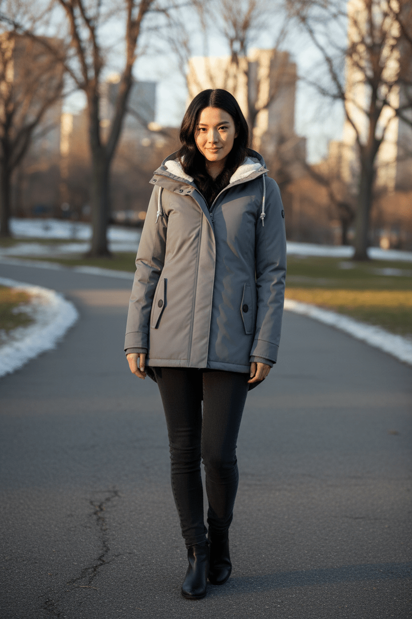 Ashford | Zephyra – Women’s Waterproof Rain Jacket with Hood and Extended Hem - Ashford London Clothing