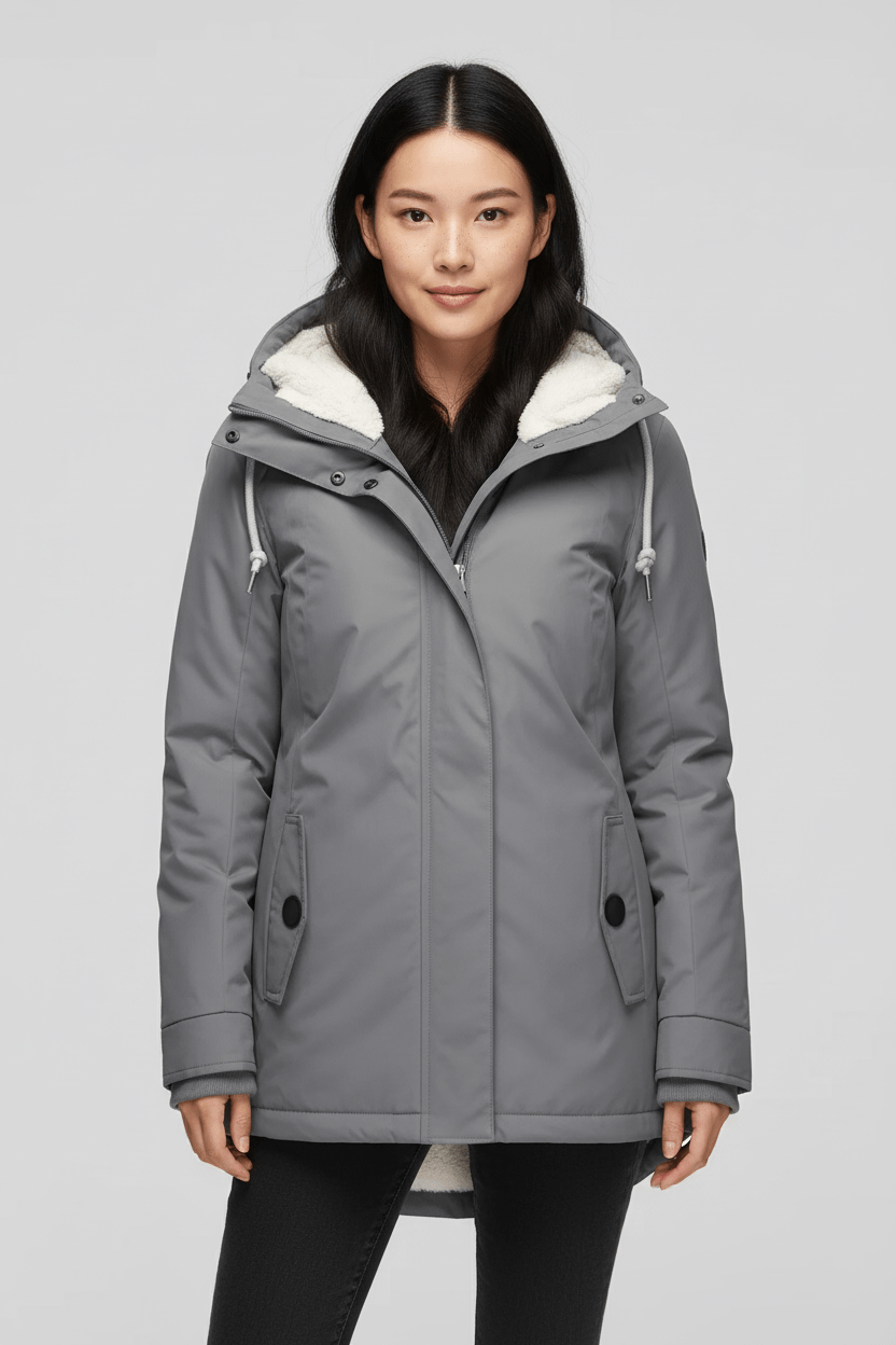 Ashford | Zephyra – Women’s Waterproof Rain Jacket with Hood and Extended Hem - Ashford London Clothing