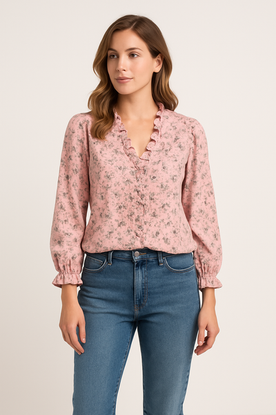 Blouse – Ashford Timeless Chic Blouse With Soft Drape