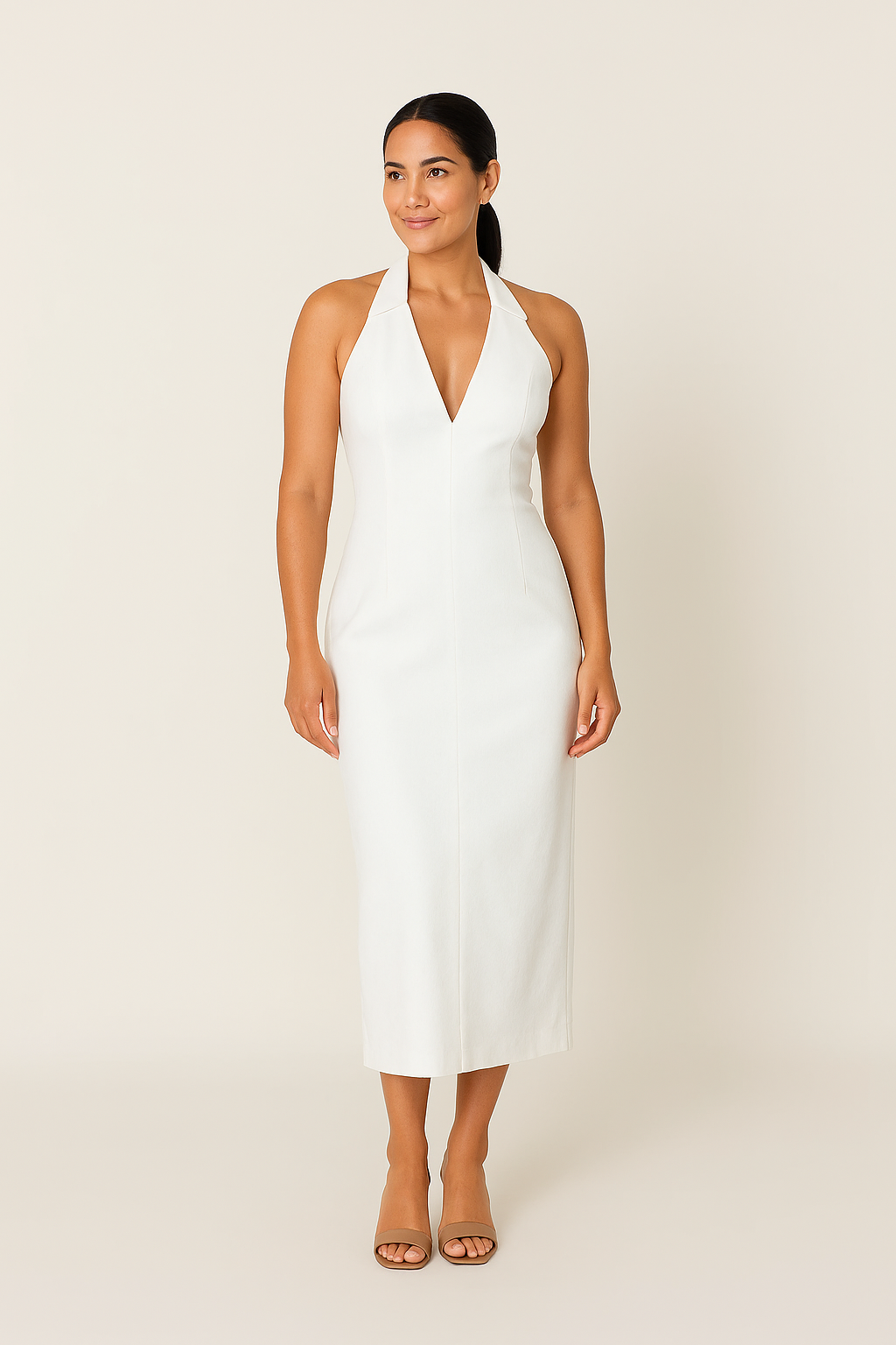 Maxi Dress – Women'S Maxi Shirt Dress – Long Sleeve – Collared – Button Front