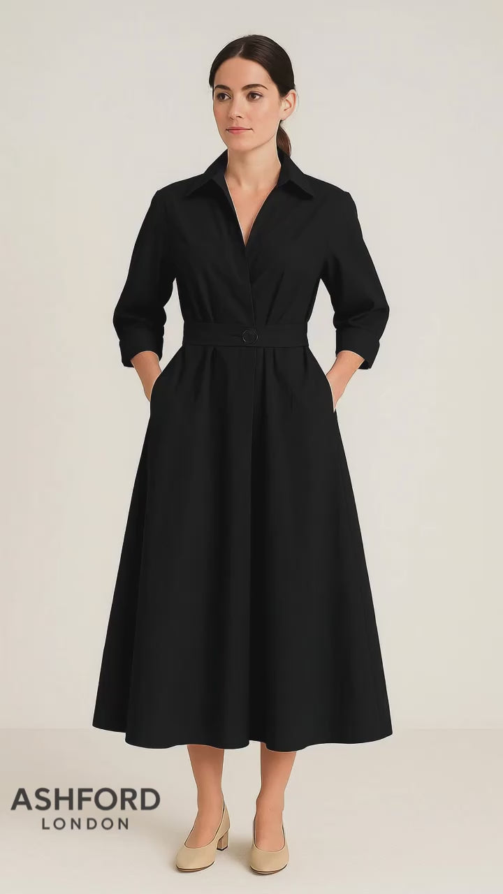 Ashford | Sarah Women's Cotton Style Shirt Dress